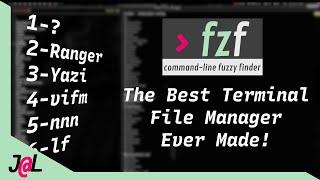 FZFM - Fuzzy File Manager: The future of Linux file managers