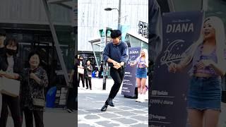 [STREET ARTIST] DIANA. DYNAMIC SINCHON BUSKING.