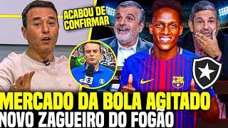 CHAPÉU no CRUZEIRO! BOTAFOGO MUITO PERTO de FECHAR COM YERRY MINA Ex BARCELONA! REUNIÃO HOJE!