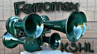 Ferromex (early) K5HL Train Horn Nathan Airchime