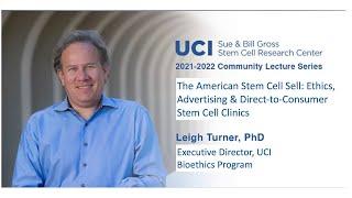 Direct to Consumer Stem Cell / Regenerative Medicine Clinics - Leigh Turner