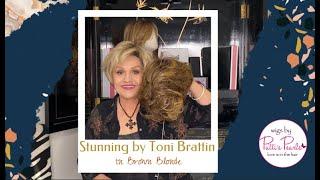 Stunning by Toni Brattin in Brown Blonde - WigsByPattisPearls.com Review