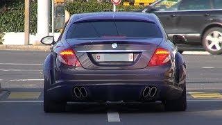 PURPLE Fab Design Mercedes CL Widebody - sound + acceleration