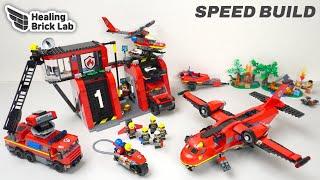 All LEGO City 2024 Fire Rescue sets Compilation Speed Build