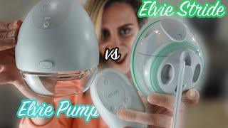 Elvie Stride vs Elvie Pump Review || Suction Strength, Demostration, and all you need to know!