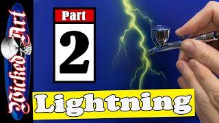 Airbrush Lightning Tutorial (Part 2)