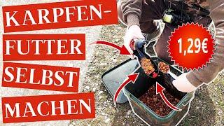 Karpfenfutter Selber Machen für unter 2€ - Günstiges Futter Für Dicke Karpfen!