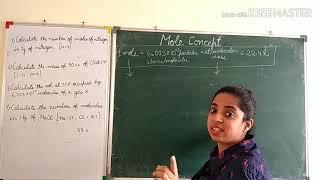 Mole concept- MAGIC FORMULA  for numericals on mole concept - all boards & Competitive exams