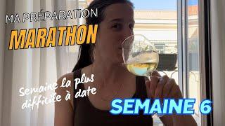 PREPARATION MARATHON SEMAINE 6  (LA PLUS DIFFICILE)