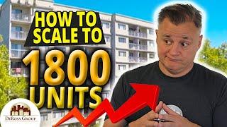 How to Scale to 1000+ units of Multifamily Real Estate