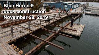 Blue Heron 9 Dock Construction