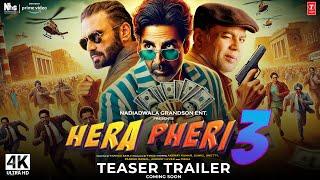 Hera Pheri 3 : Trailer(2024) | Akshay Kumar, Paresh Rawal, Suniel Shetty, Kiara Advani | T-Series