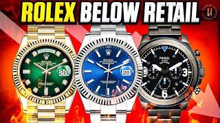 Affordable Luxury: Rolex Watches Priced Below Retail!