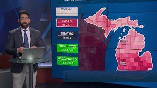 FOX 17's Aaron Parseghian has a look at the latest COVID vaccination numbers in Michigan