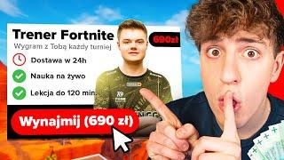 WYNAJĄŁEM PROSA na MÓJ TURNIEJ w OG FORTNITE