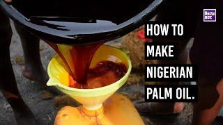 How to Make Nigerian Palm Oil