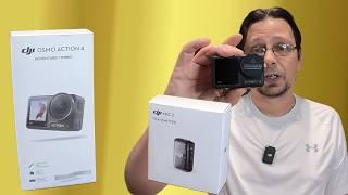 Unboxing DJI Action 4 and DJI Mic 2