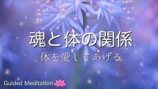 【誘導瞑想】魂と体の関係｜体を愛してあげる