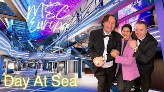 Sailing on the MSC World Europa: Day at Sea with Spa, Dairy-Free Delights, and Watch Me Go On Stage!