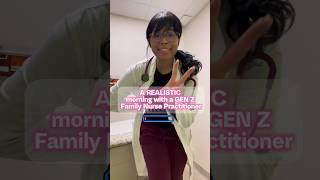 REALISTIC morning of a GEN Z Family Nurse Practitioner #shorts #lofi #fnp #morningroutine