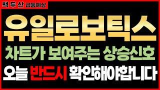  유일로보틱스, 주가 강세 지속!  투자 타이밍 지금이 적기일까?