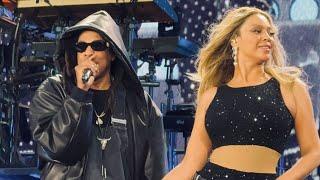 Jay-Z joins Beyoncé on stage at the Cowboy Carter tour in Paris