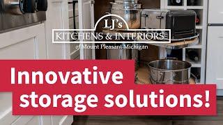 How to Save Space in Your Custom Kitchen - LJ's Kitchens & Interiors