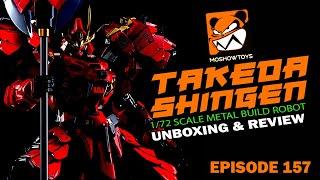 Unboxing and Review of TAKEDA SHINGEN GUNDAM by MOSHOW TOYS: The Ultimate Metal Build Figure