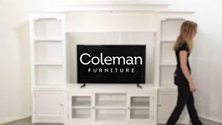 Virginia Entertainment Center for TVs up to 65" from Coleman Furniture