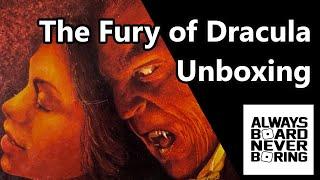 Buying The Fury of Dracula (1987) - Unboxing and Cataloguing a Classic Games Workshop Board Game