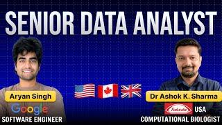 Journey of Ashok -  Senior Data Analyst in USA