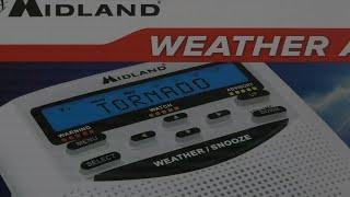 Emergency management agencies remind the importance of weather radios