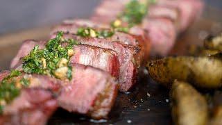 Reverse Seared Steak on a Traeger Ranger