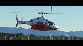 Microsoft Flight Simulator-Cowan Simulation – Bell 222B (TRAINING :-))