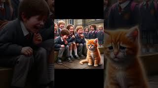 Dnt laugh me at all #cat #sadcat#ai#viralvideo #youtubeshorts