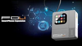 FOLI: Ultimate Smart Phone Expansion with 15000mAh Battery & 100W PD