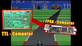 TTL Microcomputer Built on FPGA