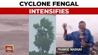 Cyclone Fengal Intensifies: Schools Closed, Red Alert In Tamil Nadu, Puducherry Security Ramped Up