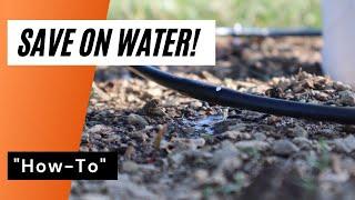 Drip Irrigation for fruit trees - Step by step instructions