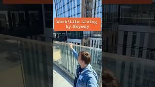 Connecting work and life by the highest skyway in #Minneapolis