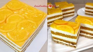 Carrot cake with orange and almonds