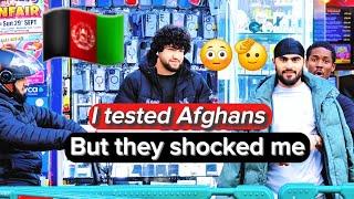 I tested Afghans kindnesses, but they left me shocked 