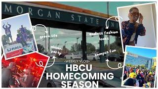 Morgan State Homecoming 2024 Vlog | Vlogtober