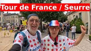 Stellplatz Seurre / Sommerreise Frankreich mit 2 Etappen der Tour de France