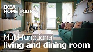 Living Room Ideas for a Small Space - IKEA Home Tour (Episode 407)