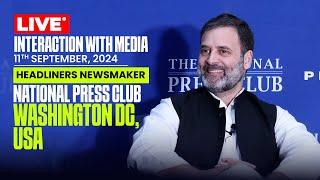 Interaction With Media | Headliners Newsmaker | National Press Club | Washington DC, USA