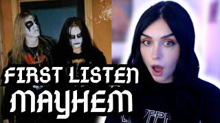 I LISTENED TO MAYHEM FOR THE FIRST TIME – Black Metal Reaction! 