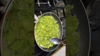 Let's make Green Omelet with lettuce #youtubeshorts #viralvideo #greenegg