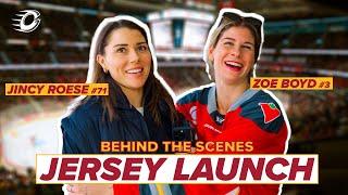 Ottawa Charge Jersey Reveal: Behind the Scenes with Zoe Boyd and Jincy Roese