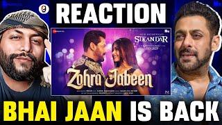 Zohra Jabeen - Song Teaser | Sikandar | Salman Khan, Rashmika Mandanna | REACTION BY RG #reaction